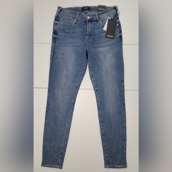 True Religion Jennie Crystal Jeans Women's Size 28 Blue Denim Super Skinny New - Picture 1 of 12